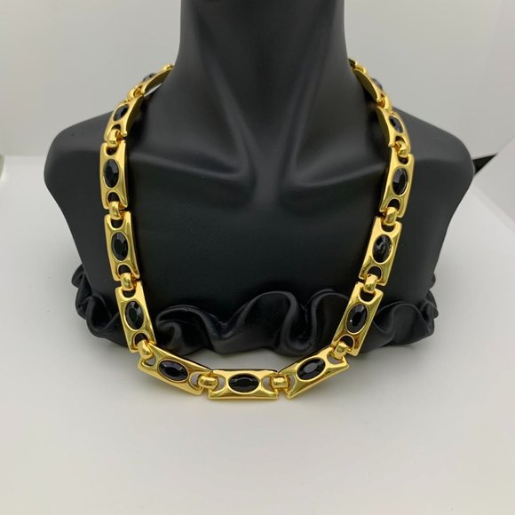 UNO de 50 Necklace THE CROWN Short necklace with fourteen links central crystal - Picture 5 of 5